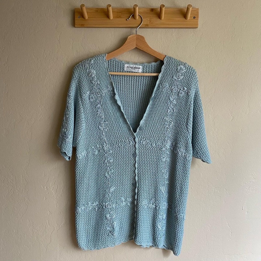Alfred Dunner petite knit top - fits S/M
